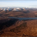 Loch Tulla and Black Mount from above